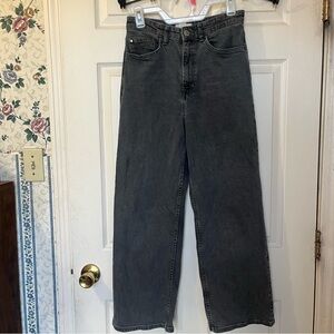 H&M Grey Highrise Denim Jeans